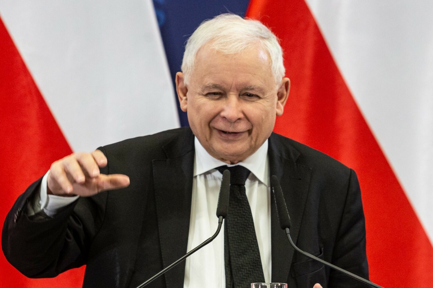 Prezes PiS Jarosław Kaczyński