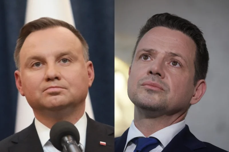 Duda i Trzaskowski idą łeb w łeb.