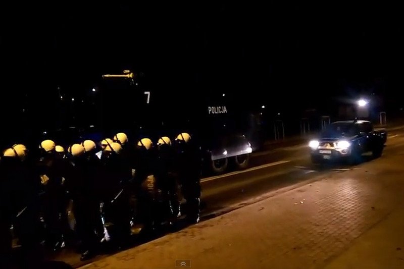 Zamieszki w Legionowie, 15 marca 2015.