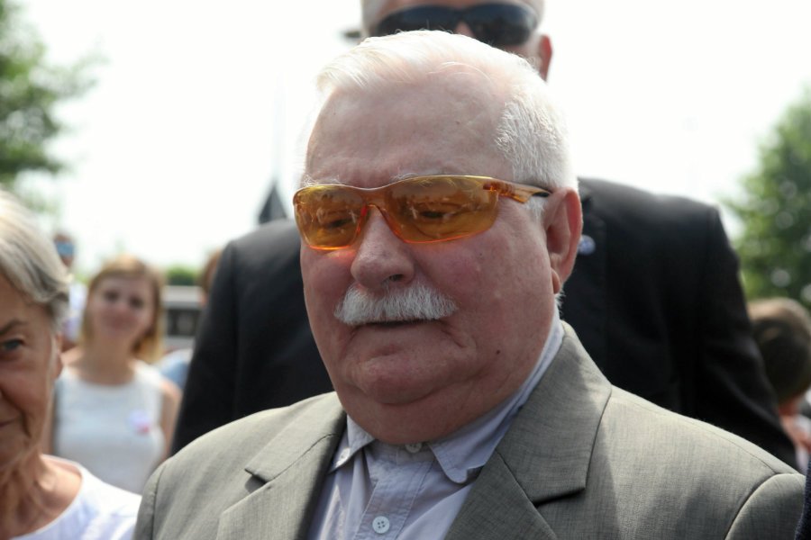 Lech Wałęsa odpowiedział na słowa Micka Jaggera na PGE Narodowym.