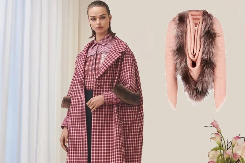 Kolejnym modowym dziwactwem jest szalik Fendi w kształcie waginy