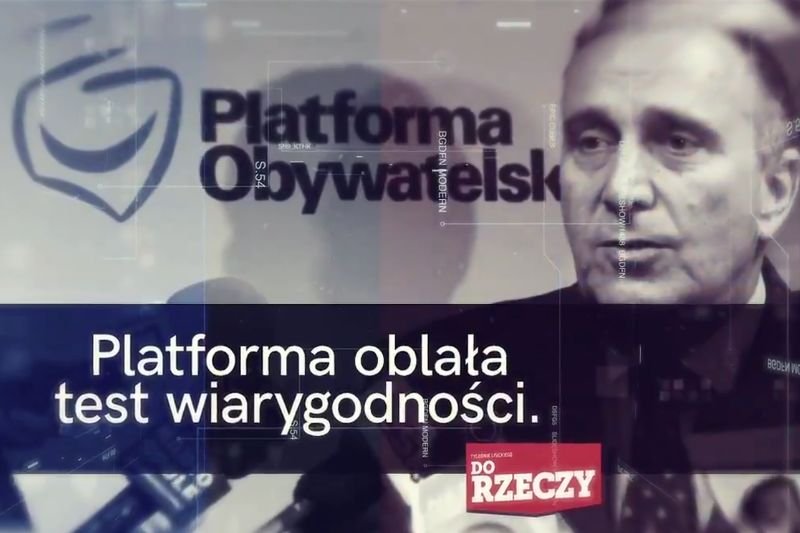 Prawo i Sprawiedliwość opublikowało spot, w którym zaatakowało europosłów Platformy.