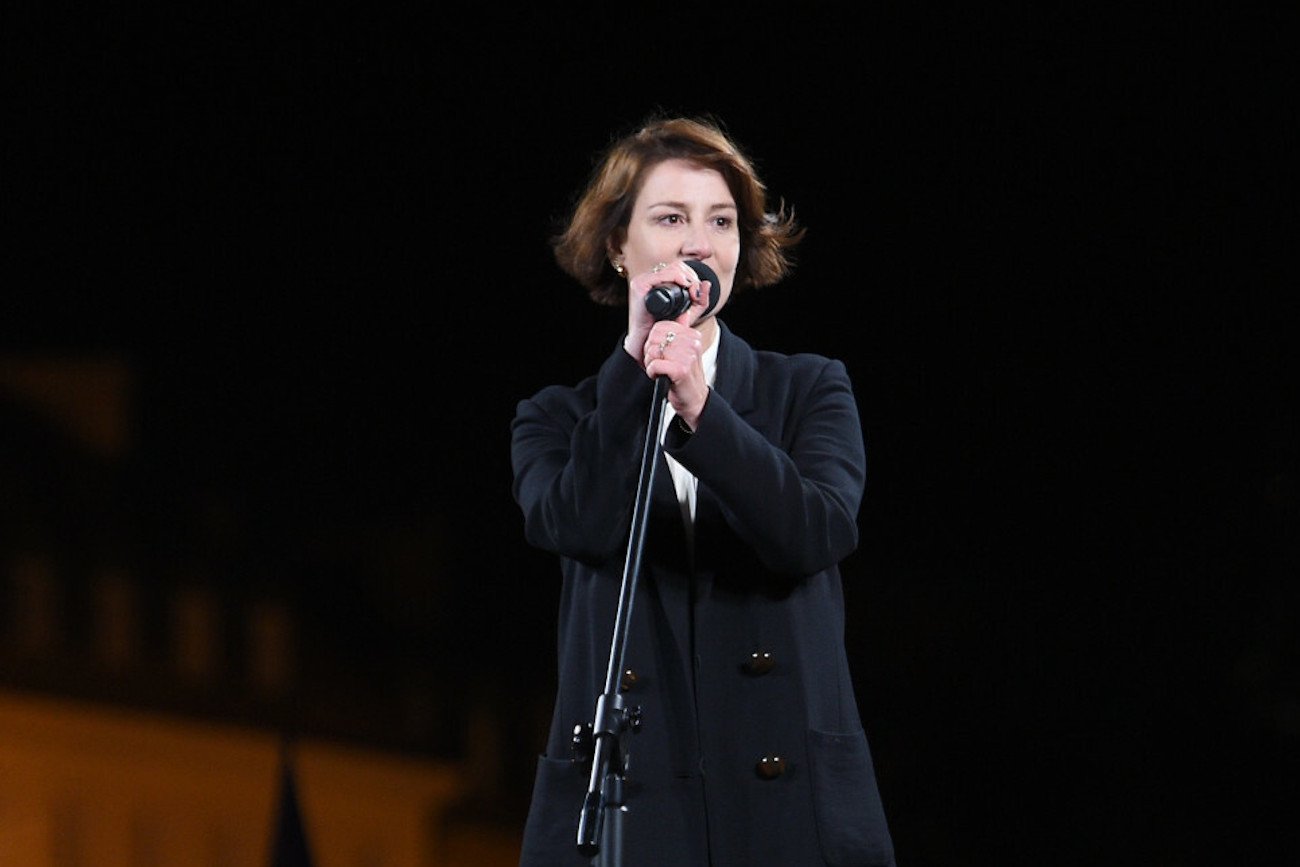 Maja Ostaszewska miała ważny apel do polityków.