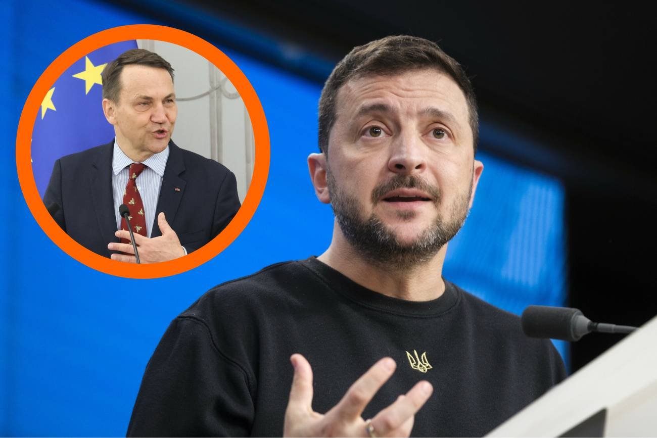 Radosław Sikorski odpowiedział Wołodymyrowi Zełenskiemu po słowach o Polsce
