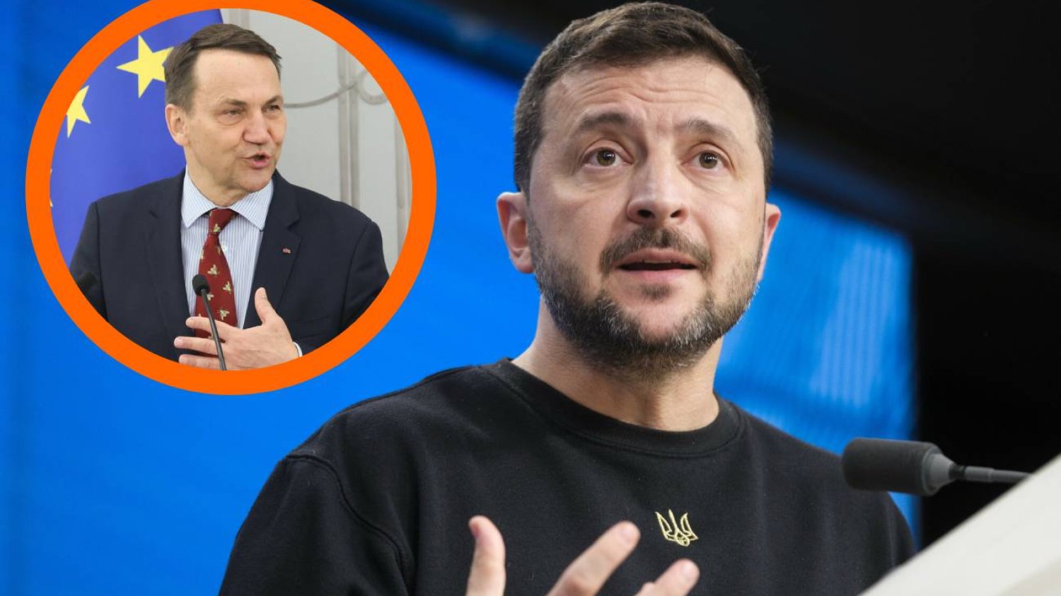 Radosław Sikorski odpowiedział Wołodymyrowi Zełenskiemu po słowach o Polsce