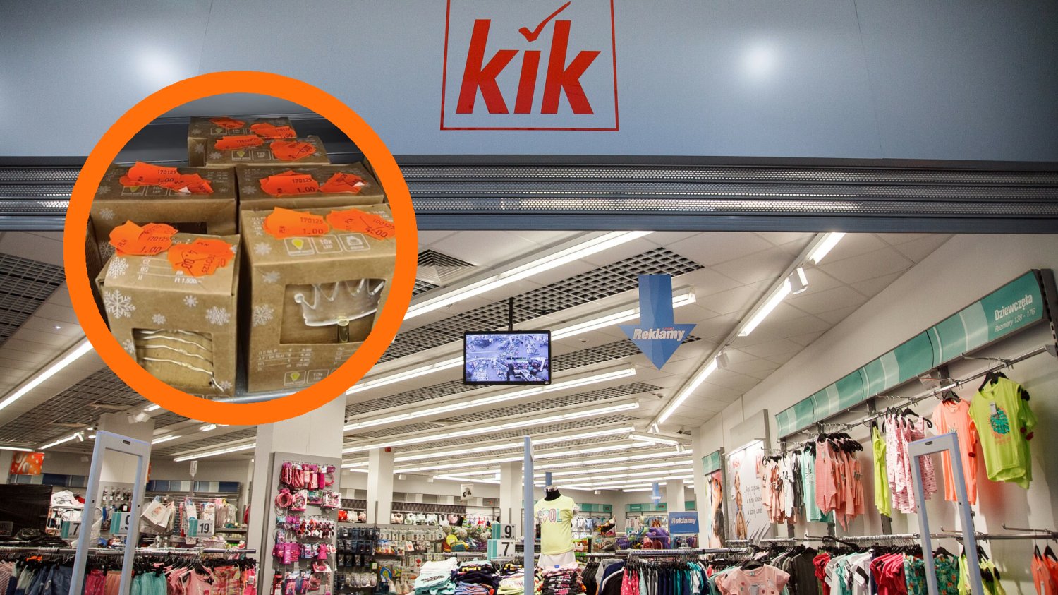 Ozdoby świąteczne w KIK za złotówkę. Wielka wyprzedaż po świętach Wyprzedaż w KIK. Te rzeczy można kupić za 1 zł