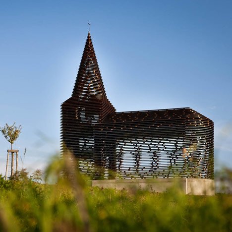 Kościół w Linburgu, Belgia, Gijs Van Vaerenbergh