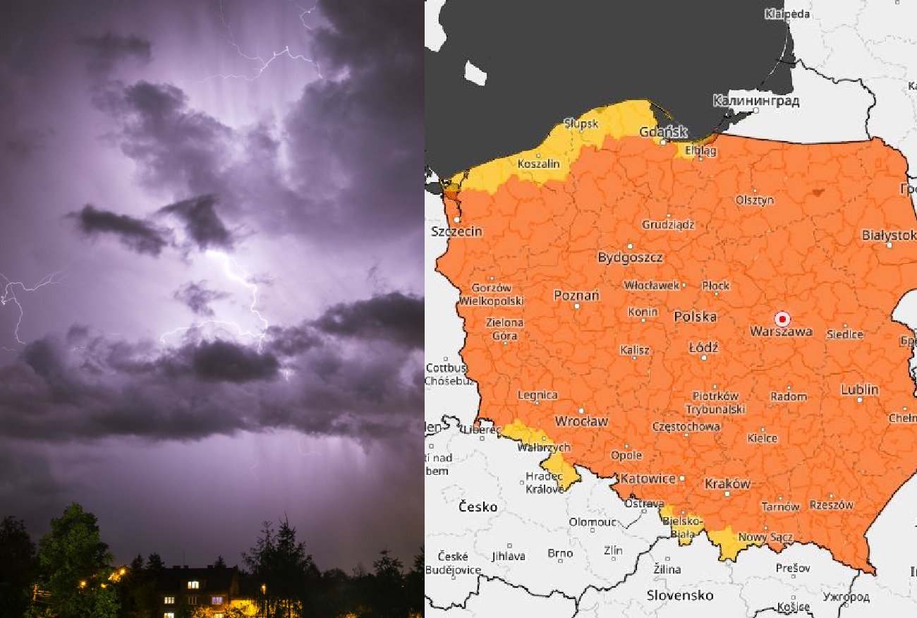 Fatalna prognoza pogody. IMGW wydało alerty ws. burzy i upałów
