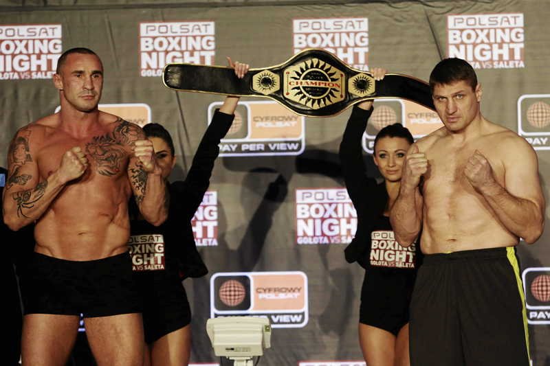 Przemysław Saleta i Andrzej Gołota.