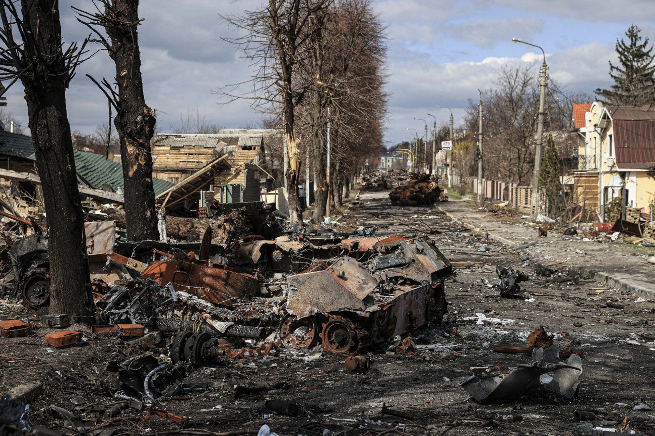 Ogromne zniszczenia w Buczy