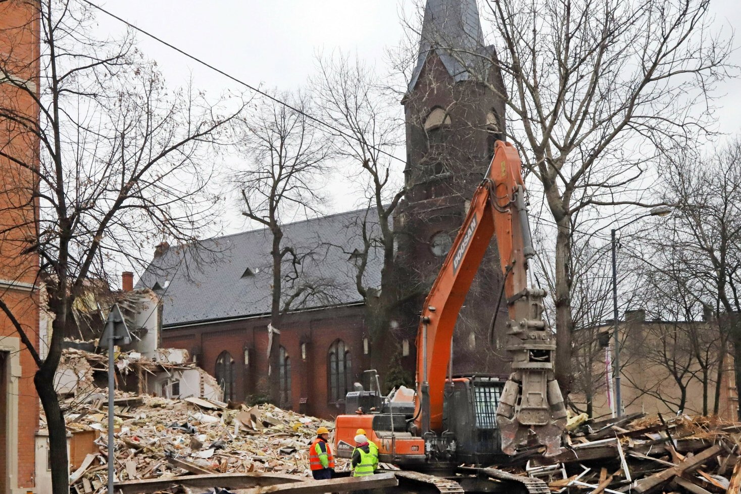 Plebania w Katowicach.
