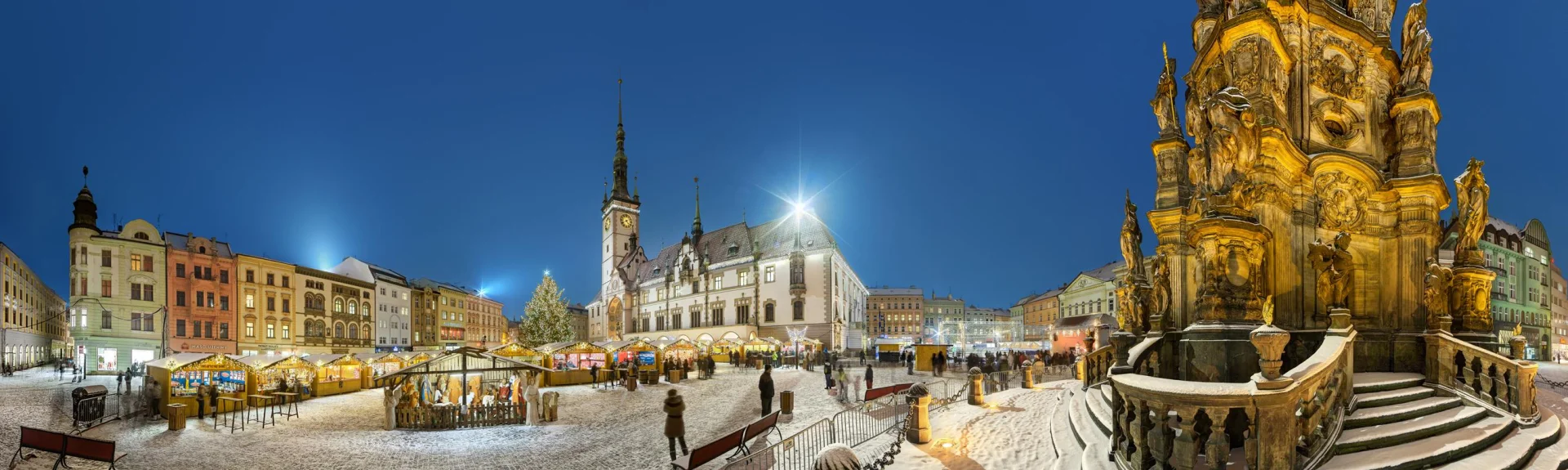 Jarmark świąteczny w Ołomuńcu