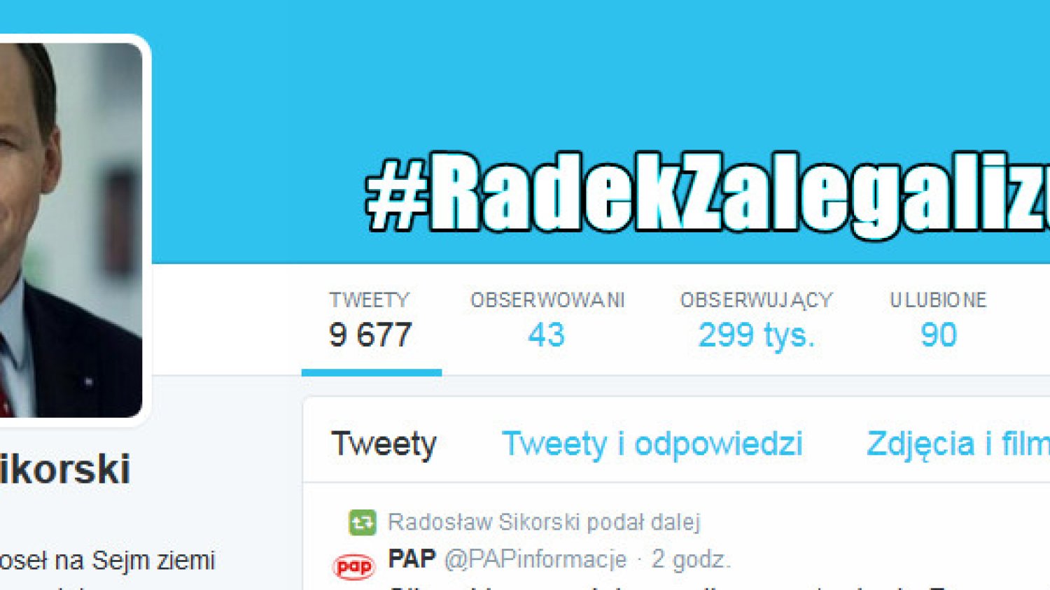 #RadekZalegalizuj