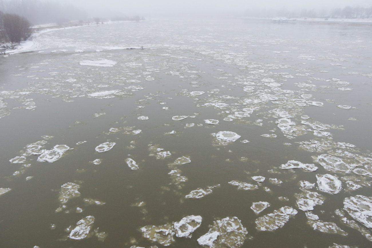 Śryż na Wiśle. Co oznacza to niebezpieczne zjawisko?