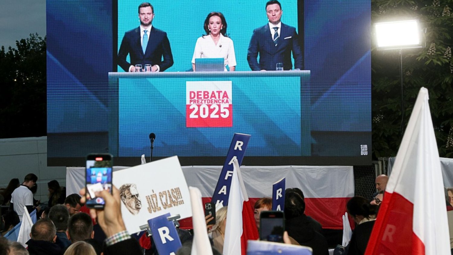Wyciek informacji w TVP? Pytania z debaty pojawiły się w sieci .