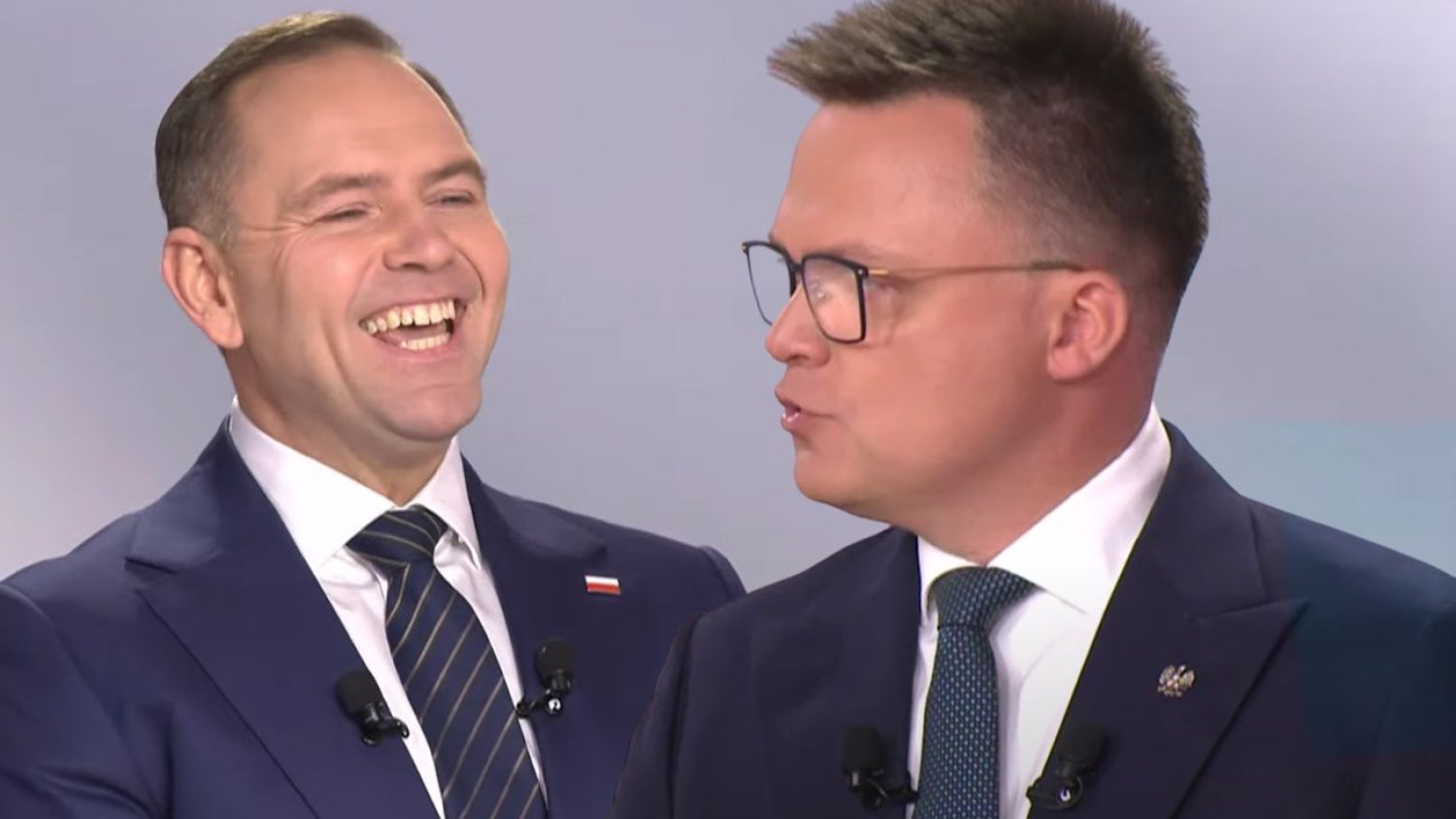 Karol Nawrocki i Szymon Hołownia