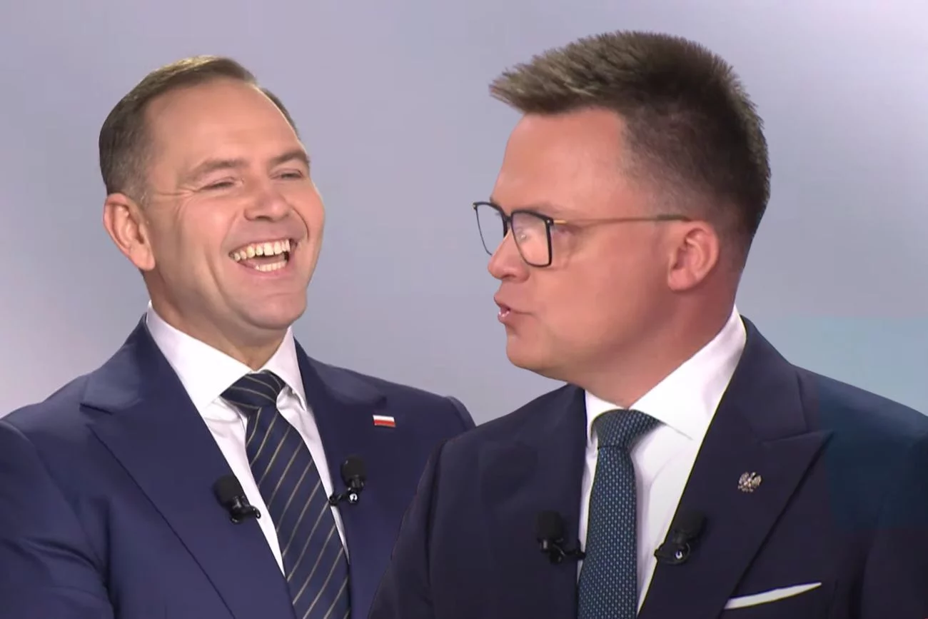 Karol Nawrocki i Szymon Hołownia
