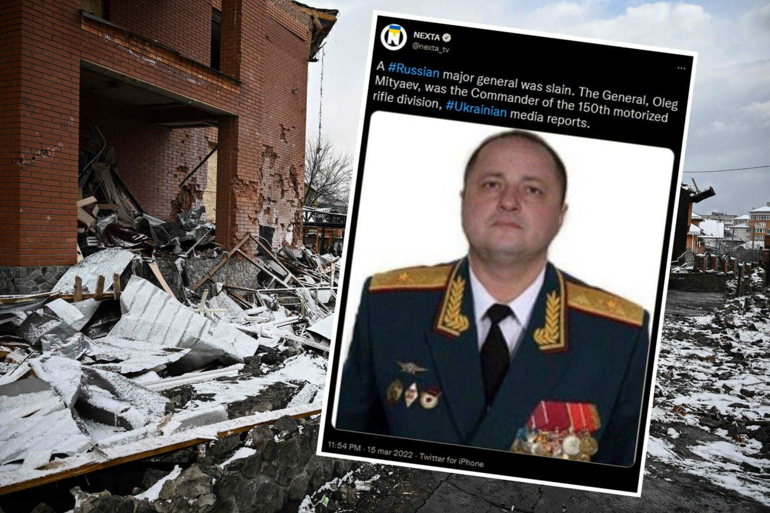 Ukraińskie siły zbrojne zabiły kolejnego rosyjskiego generała.