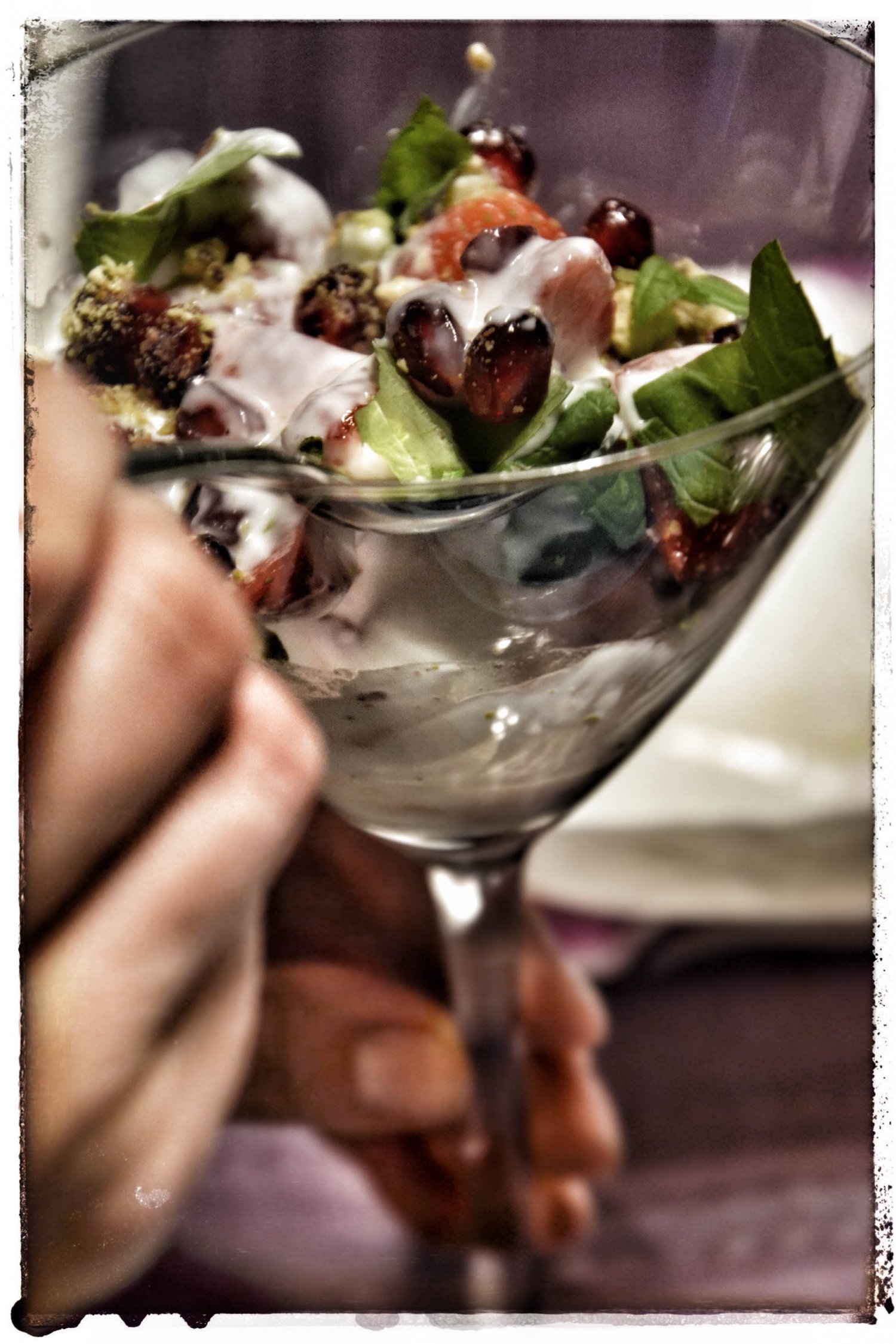 Jogurt z truskawkami