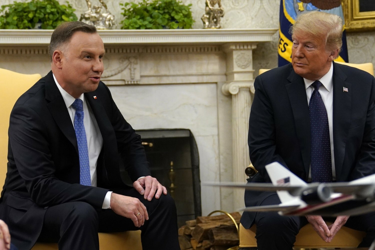 Duda znów wywołał kontrowersje. Wychwalał Trumpa ws. Ukrainy.