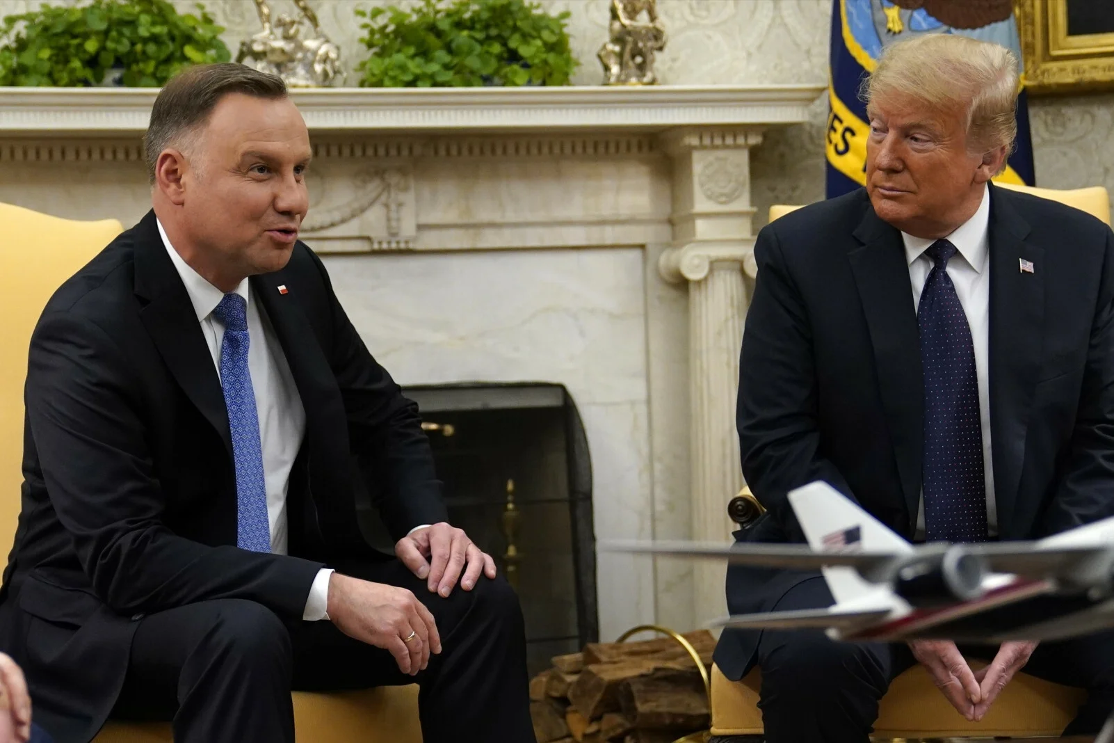 Duda znów wywołał kontrowersje. Wychwalał Trumpa ws. Ukrainy.