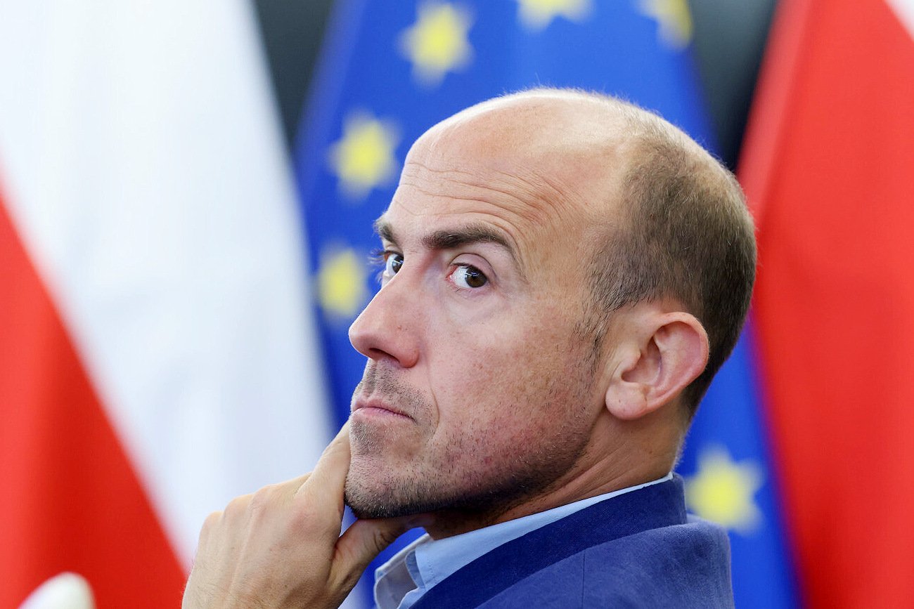 Przewodniczący klubu parlamentarnego KO Borys Budka.