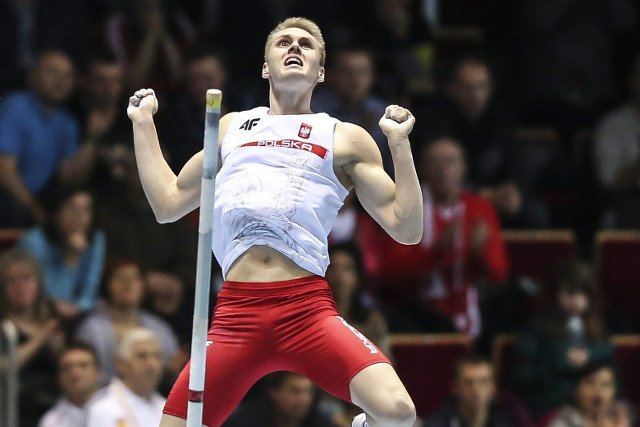 Robert Sobera mistrzem Europy w skoku o tyczce.