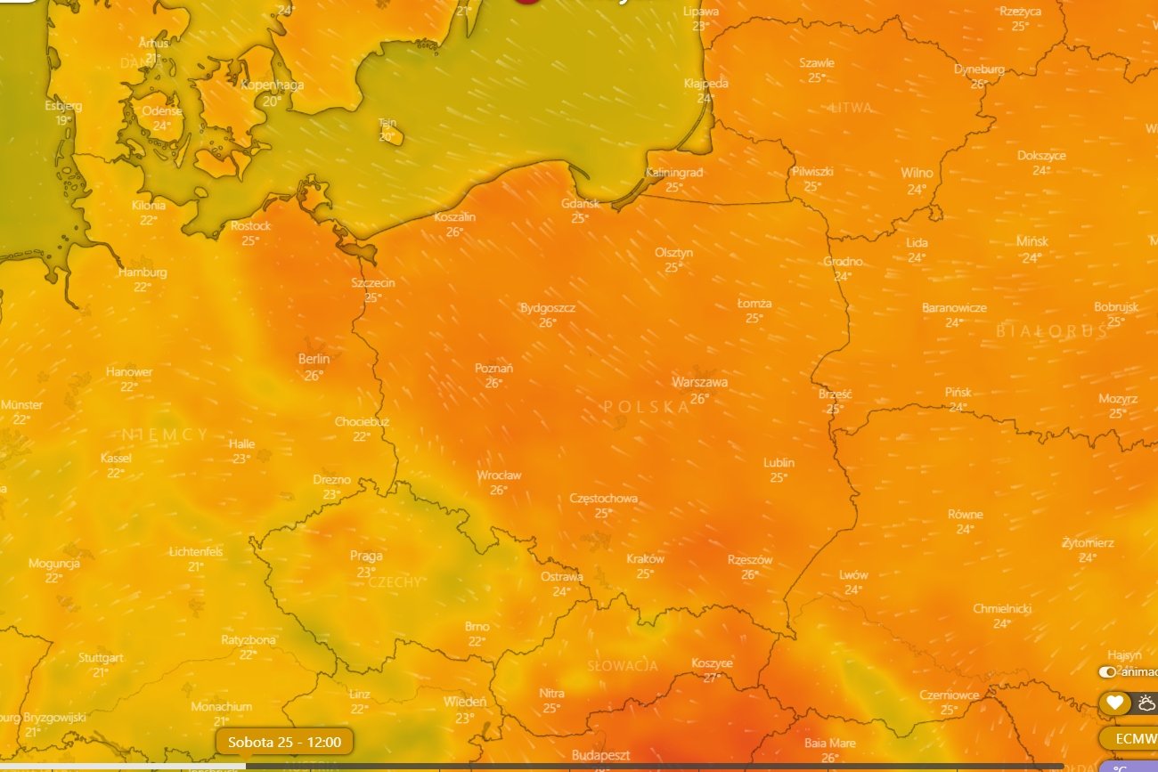 Do Polski wrócą upały