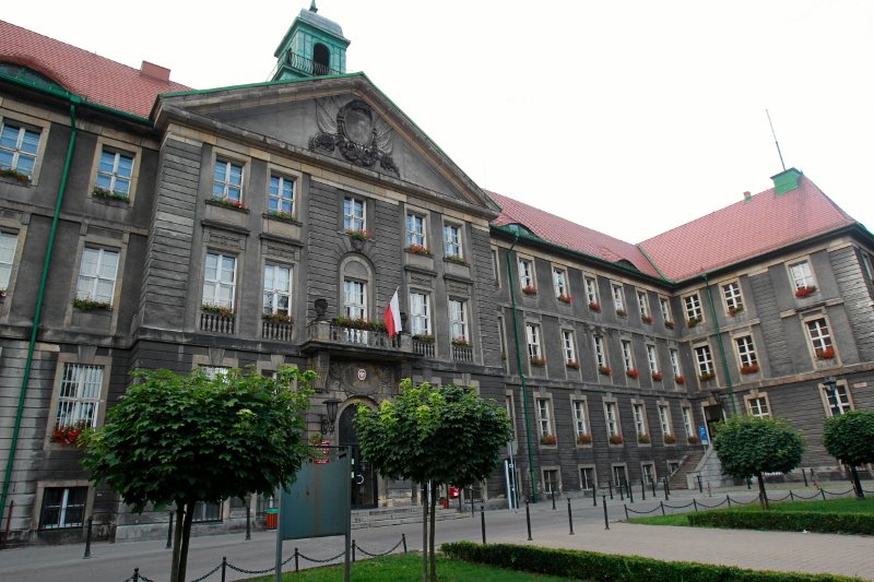 Bytom, Urząd Miejski przy ul. Parkowej.