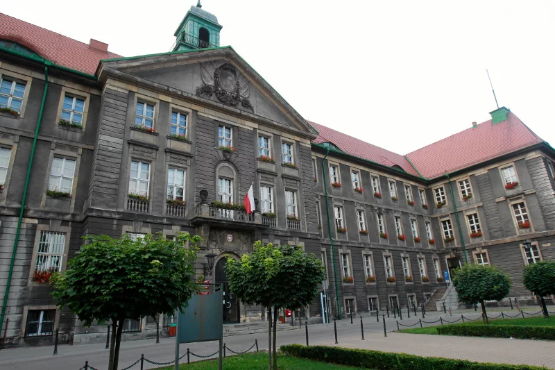 Bytom, Urząd Miejski przy ul. Parkowej.