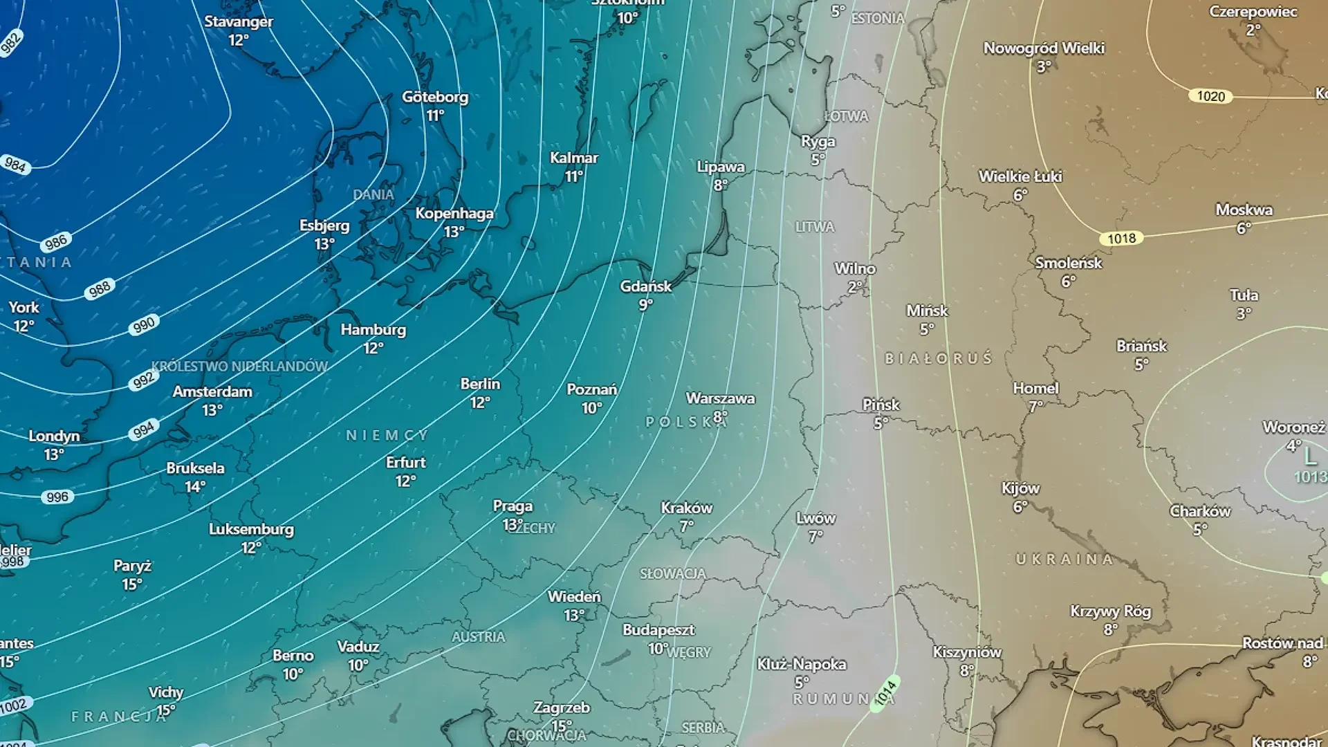 Czeka nas duża zmiana w pogodzie. Skok ciśnienia mogą odczuć osoby wrażliwe.