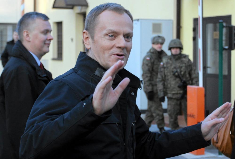 Donald Tusk podnosi podatki