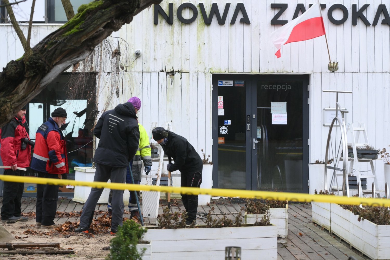 Przeszukanie dawnej Zatoki Sztuki, 29.12.2022