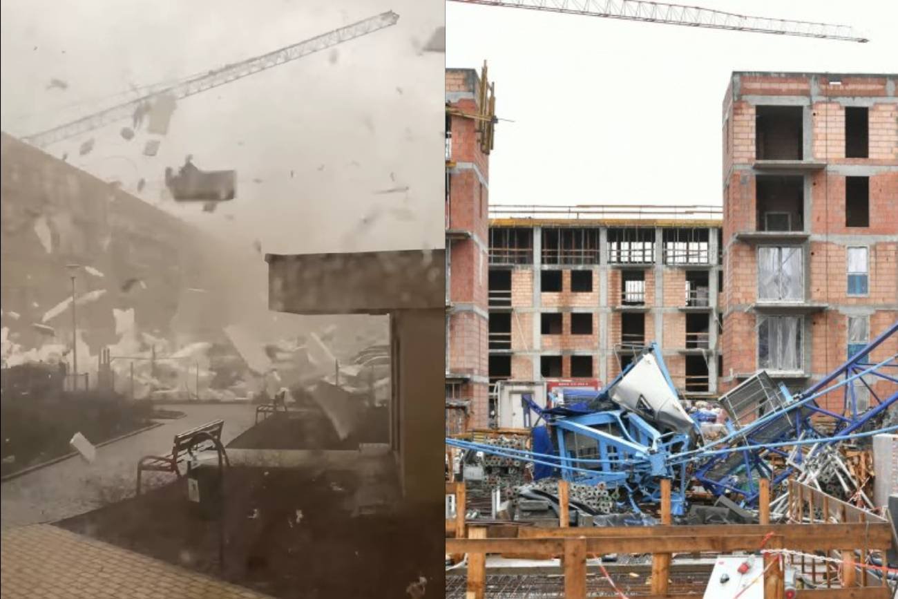 Żuraw budowlany zabił w Krakowie dwie osoby