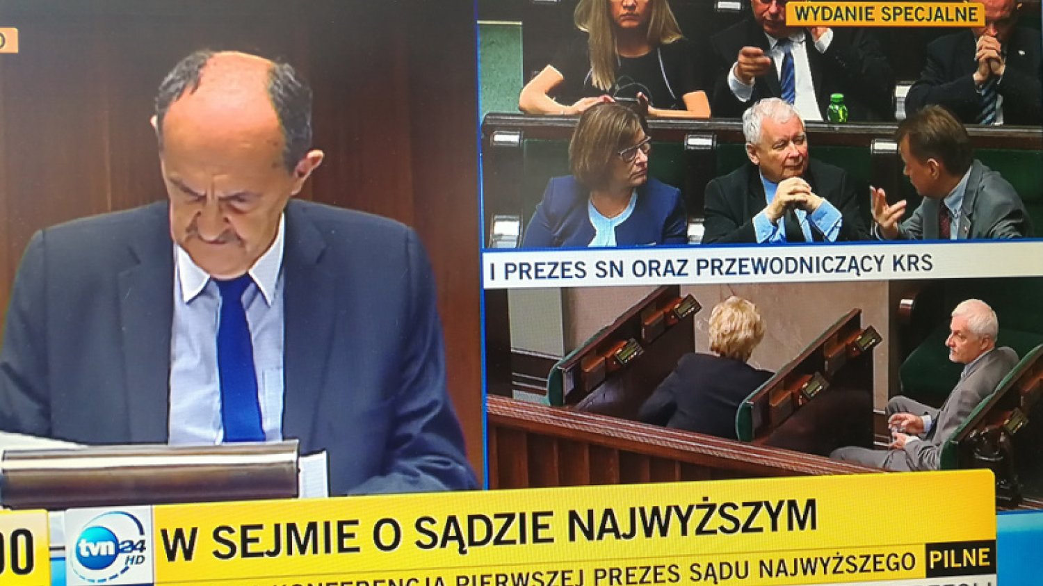 W Sejmie trwa czytanie ustawy o reformie Sądu Najwyższego
