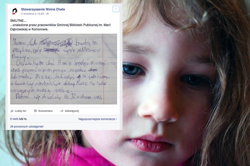 Słowa małej dziewczynki uświadamiają nam, jak bardzo pędzimy.