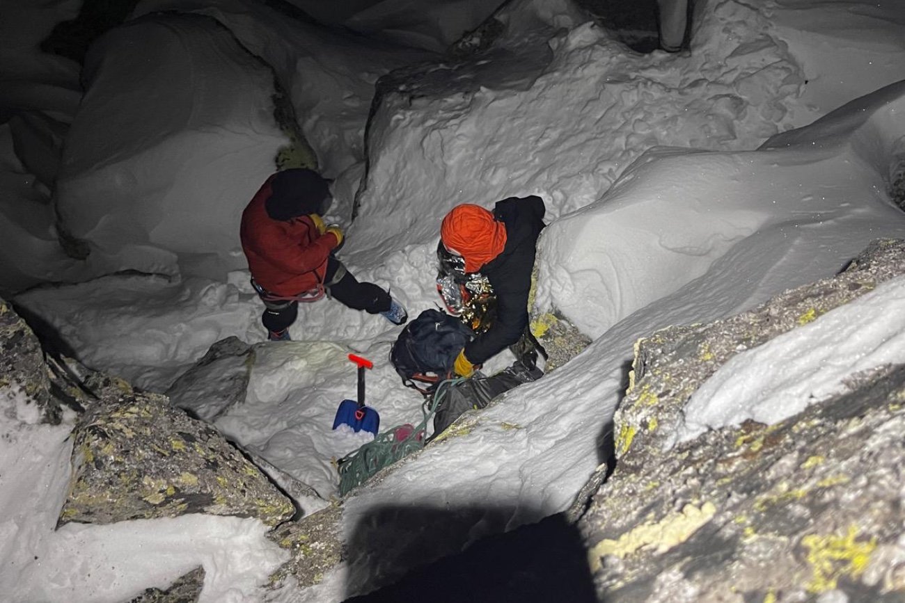 Trudna akcja ratunkowa w słowackich Tatrach. Polacy utknęli w masywie Tępej.