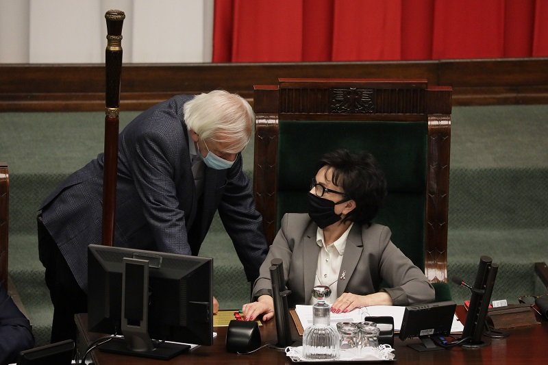 Przed rozpoczęciem obrad Sejmu doszło do awarii internetu.