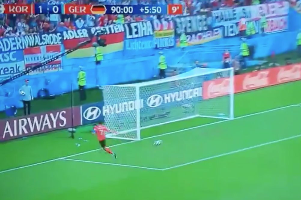 Gol Sona przejdzie do historii jako symbol upokorzenia Niemców.