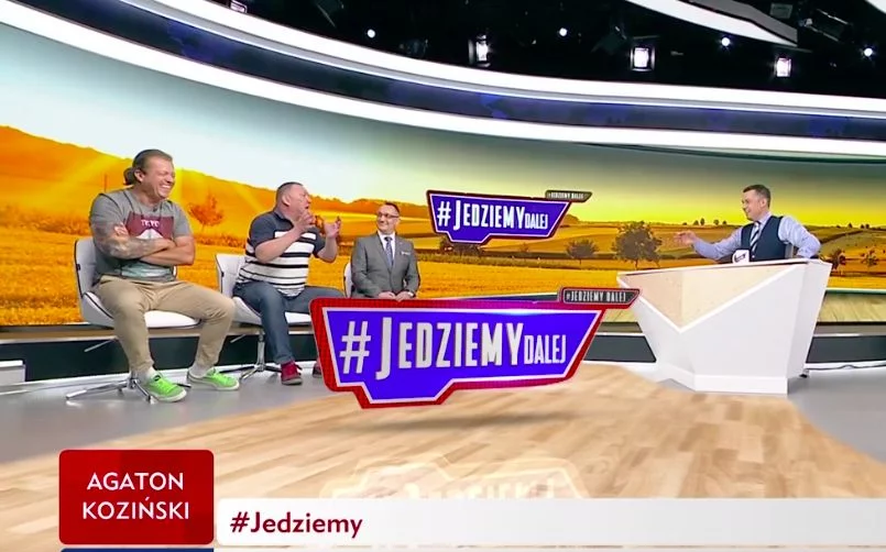 Od lewej: Jarosław Jakimowicz, Jacek Wrona, Adrian Stankowicz, Michał Rachoń.