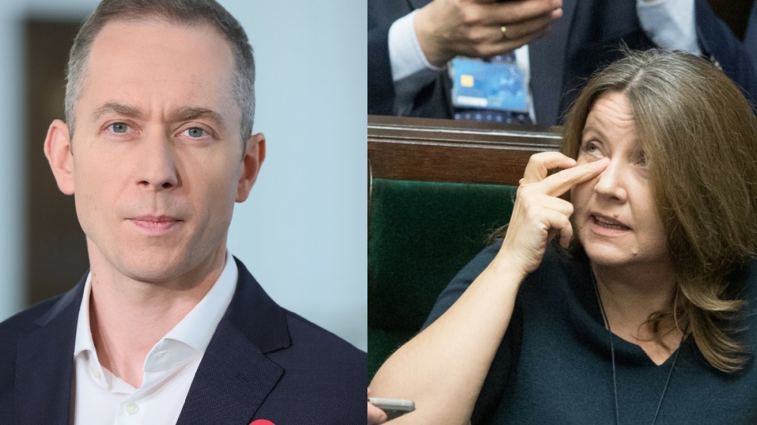 Wybory do Sejmu. Joanna Lichocka przegrała z Cezarym Tomczykiem.