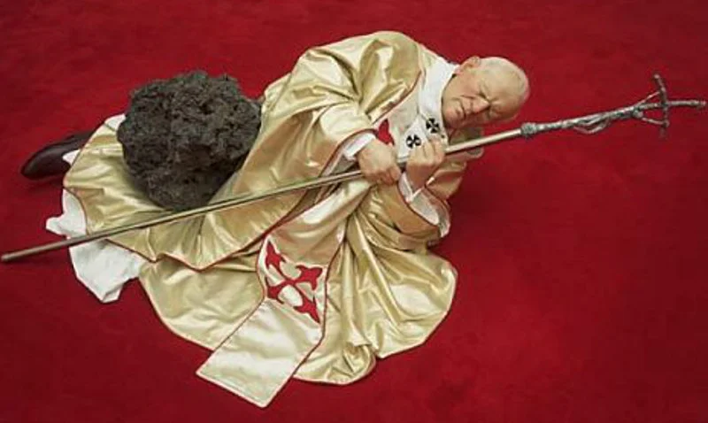 Dziewiąta godzina, M. Cattelan, 1999 rok
