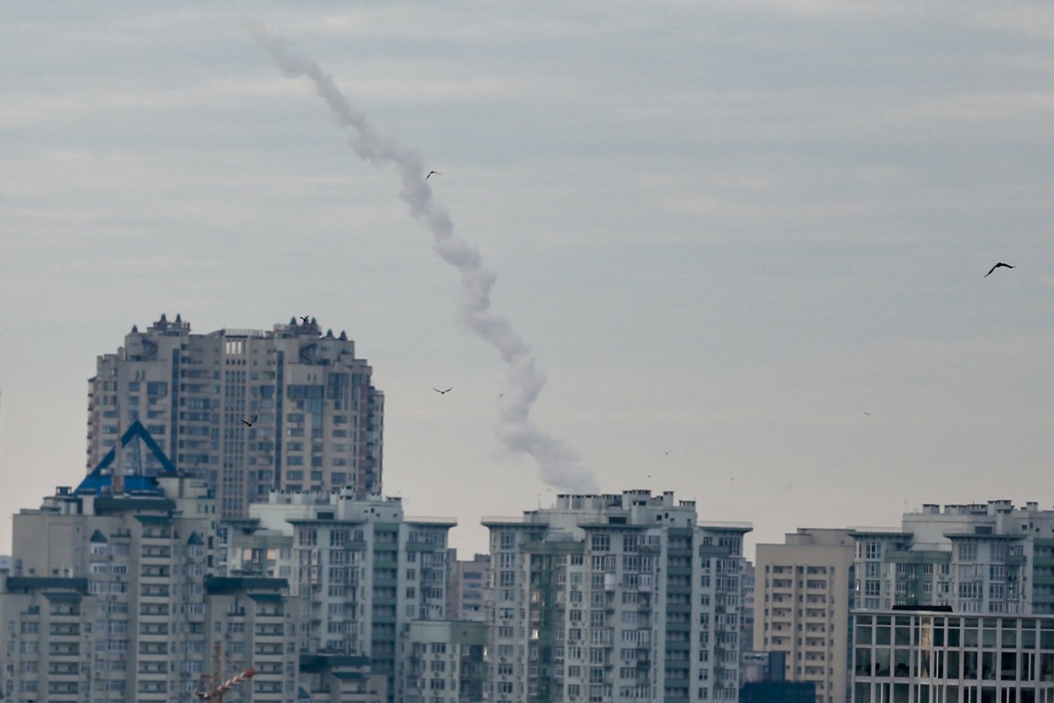 Rosja przeprowadziła w nocy atak przy użyciu dronów kamikadze.