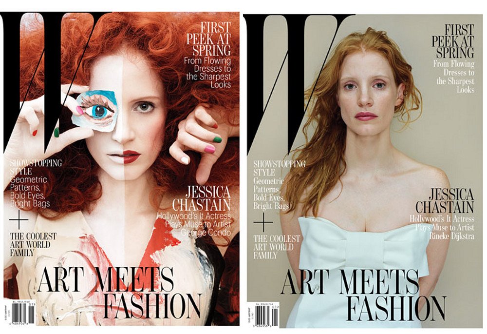 Okładki autorstwa George'a Condo i Rineke Dijkstry