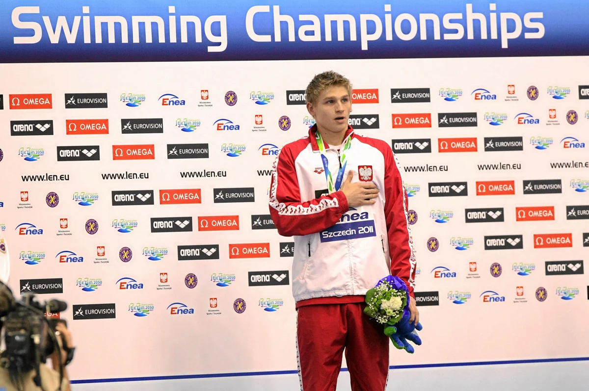 Szczecin, Radosław Kawecki zdobył złoty medal na 100 m stylem grzbietowym