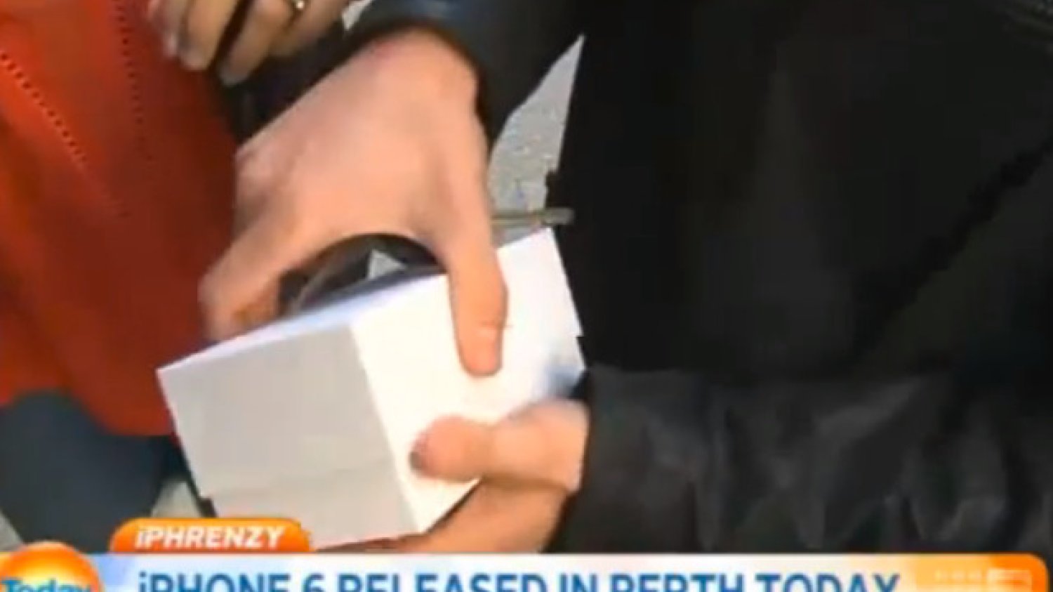 Gdy Jack Cooksey prezentował swojego iPhone'a 6, smartfon wypadł mu na chodnik