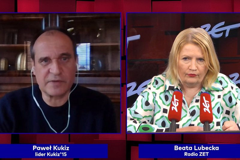 Paweł Kukiz żalił się na brak pieniędzy na budowę struktur partyjnych.