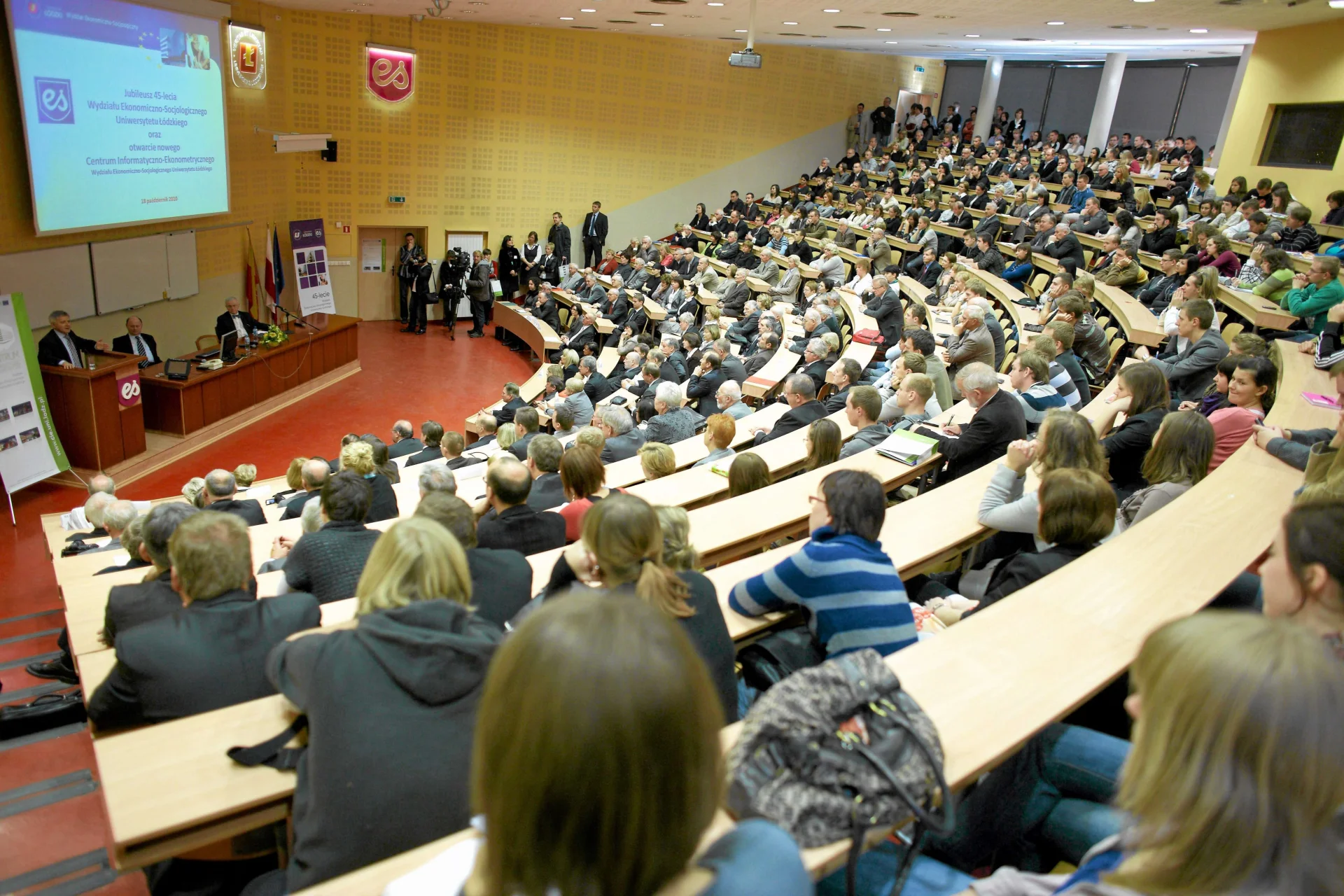 Wykład na Uniwersytecie Łódzkim