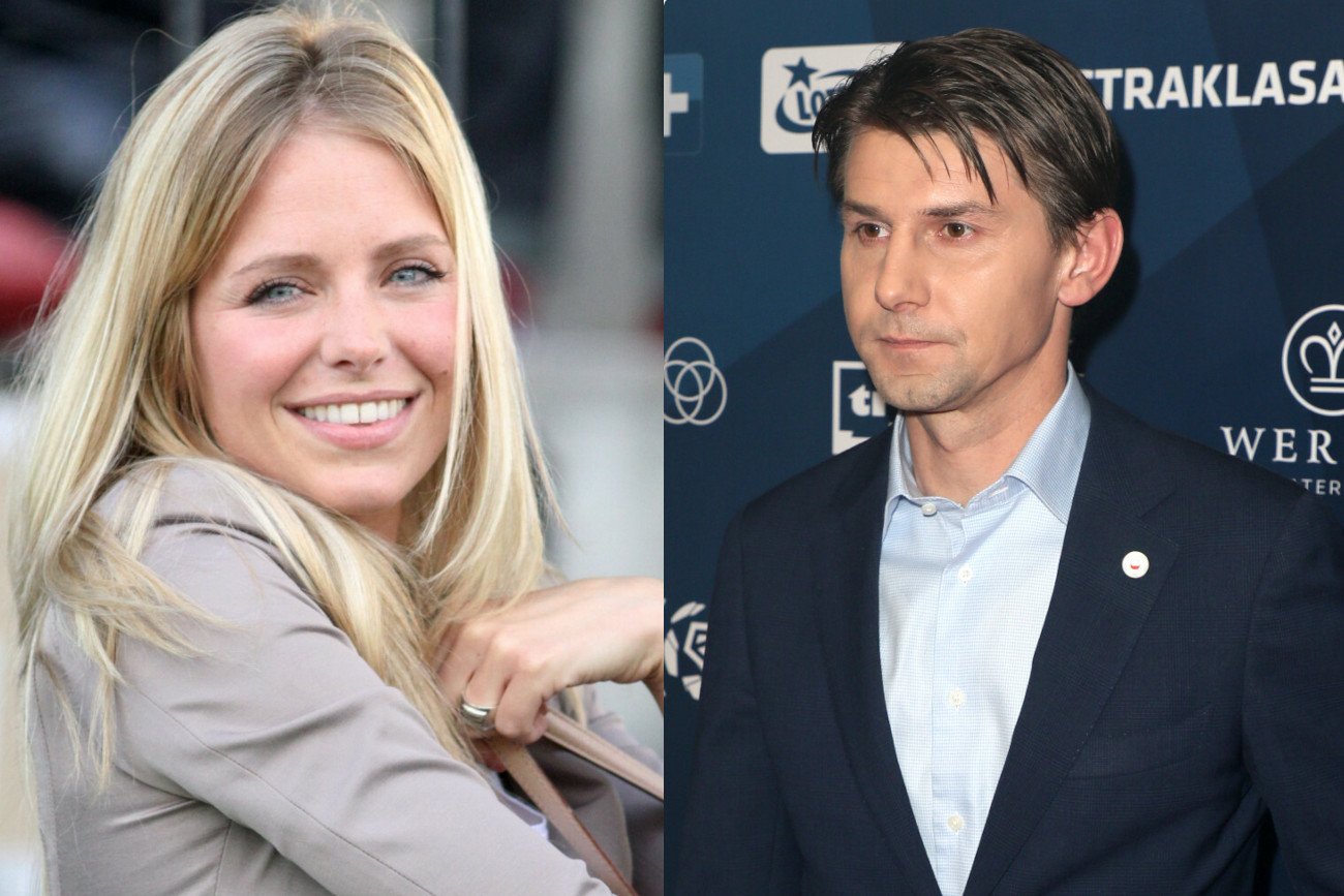 Thirza van Giessen i Euzebiusz Smolarek.