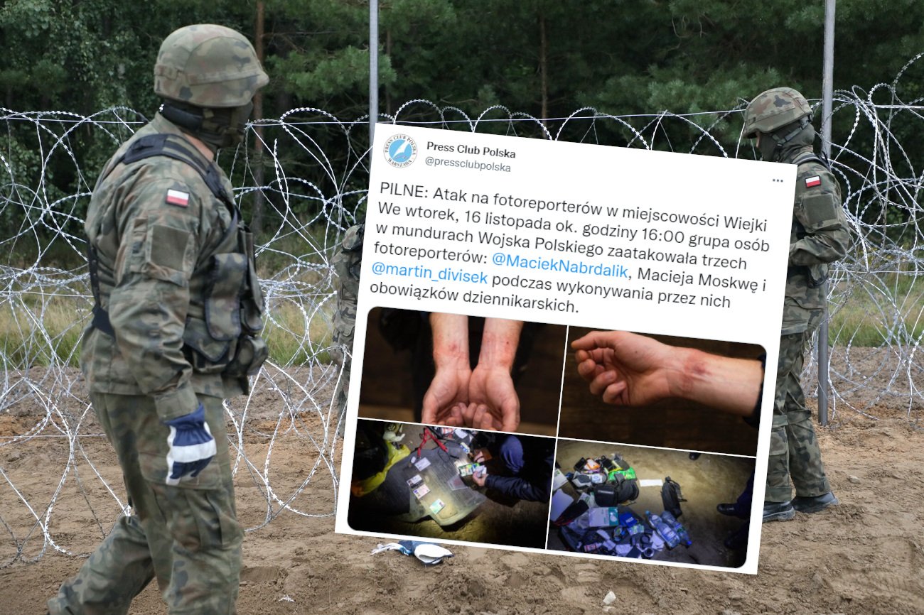 Press Club Polska informuje o ataku na fotoreporterów.